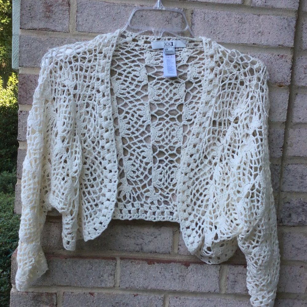 Forever 21 Knit Wrap Cardigan